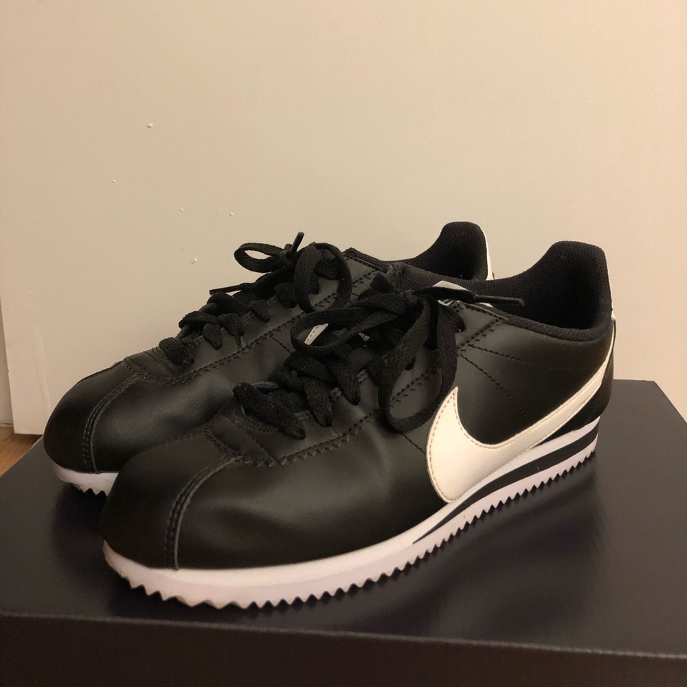 Women’s Black Nike Cortez